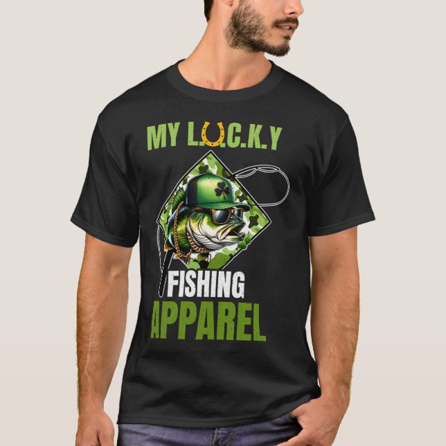EIN FISCH SIEHT DEN KöDER NICHT DEN HAKEN SO FÄNGT T-Shirt (Vorderseite)