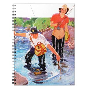 Ein Fisch von R.J. Cavaliere Notizblock