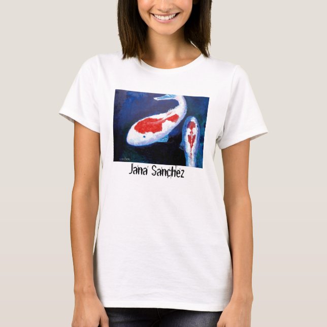 Ein Fisch, zwei T - Shirt (Vorderseite)