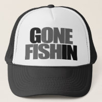 Ein Fische GEGANGENER FISHIN Hut