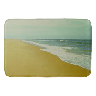 Ein Fischer und das Meer Badematte