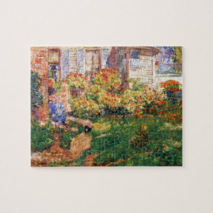Ein Fischerhaus von Frederick Childe Hassam Puzzle