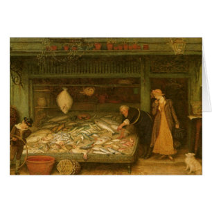 Ein Fishmonger's Shop von Frederick Walker