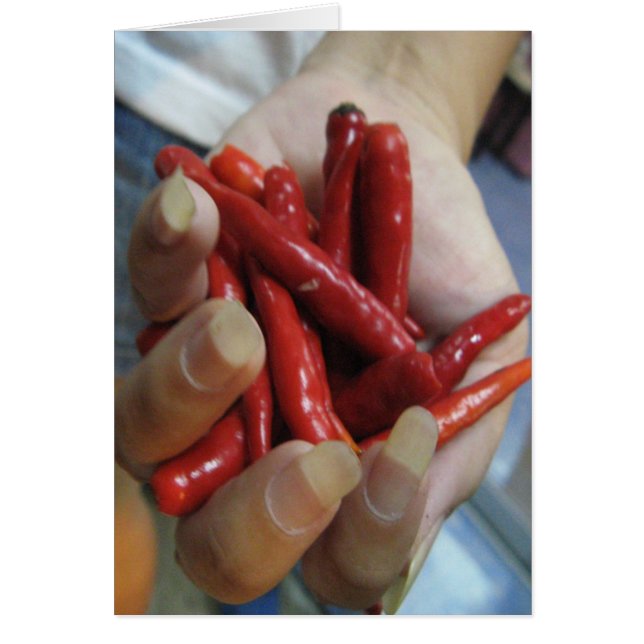 Ein Fistful of Chilies ... Thai Street Food Card (Vorne)
