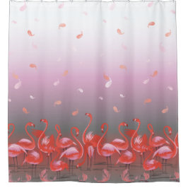 Ein Flamboyance-Spiel Duschvorhang