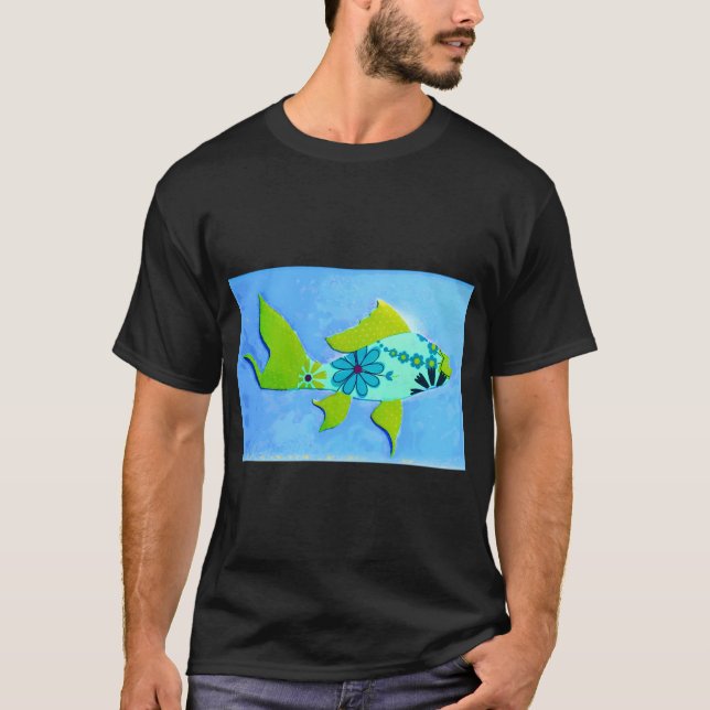 Ein flamboyanter Fisch T-Shirt (Vorderseite)