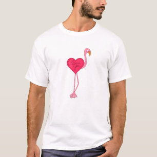 Ein Flamingo in Liebe T-Shirt