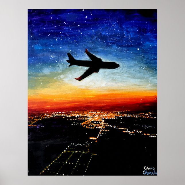 Ein Flug nach Timisoara Poster (Vorne)