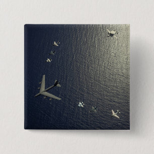 Ein Flugzeug der US-Luftwaffe B-52 Stratofortress Button