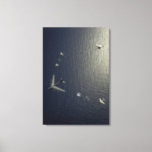 Ein Flugzeug der US-Luftwaffe B-52 Stratofortress Leinwanddruck