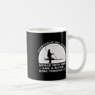 Ein Fluss fließt durch den Fang Kaffeetasse