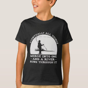 Ein Fluss fließt durch den Fang T-Shirt