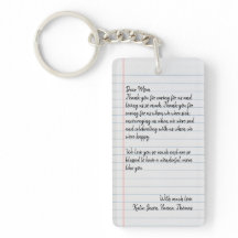 Ein Foto handgeschriebener personalisierter Liebe