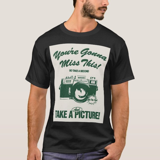 Ein Foto machen T-Shirt (Vorderseite)