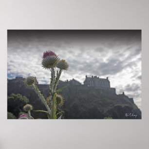 Ein Foto-Plakatdruck von Edinburgh Castle. Poster