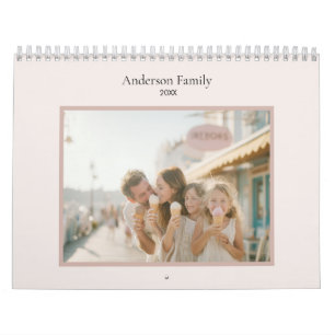 Ein Foto pro Monat Familienfoto Kalender