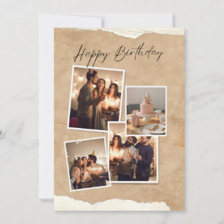 Ein FotoCollage zeitloser Erinnerungen"? Einladung