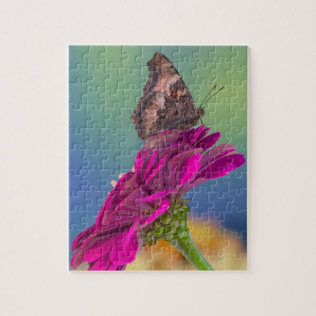 Ein Frack Butterfly | Papilio Multicaudatus Puzzle (Vertikal)