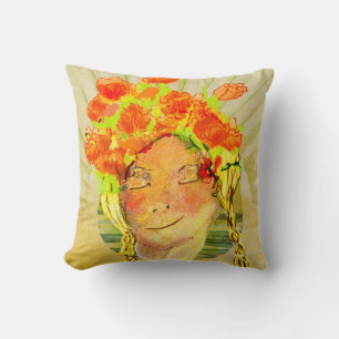 Ein Frauentraum personalisiert positive Attraktivi Kissen