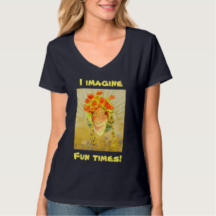 Ein Frauentraum personalisiert positive Attraktivi T-Shirt