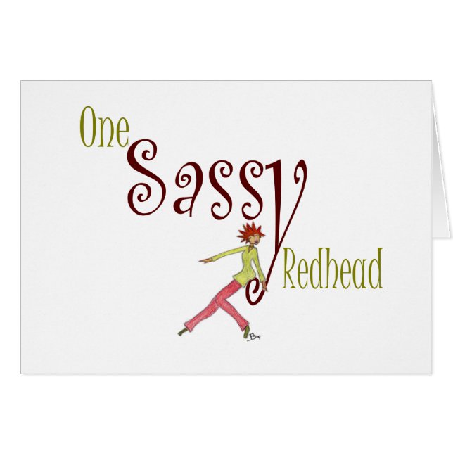 Ein frecher Redhead (Vorderseite (Horizontal))
