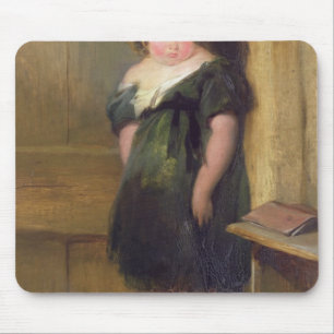 Ein freches Kind (Öl auf Leinwand) Mousepad