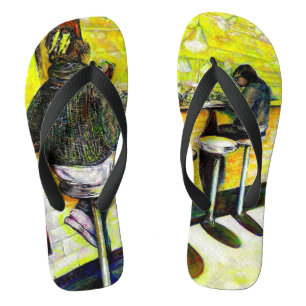 Ein freier Tag von Verrücktheit Flip Flops