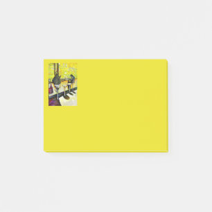 Ein freier Tag von Verrücktheit Post-it Klebezettel