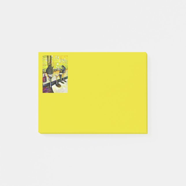 Ein freier Tag von Verrücktheit Post-it Klebezettel (Vorderseite)