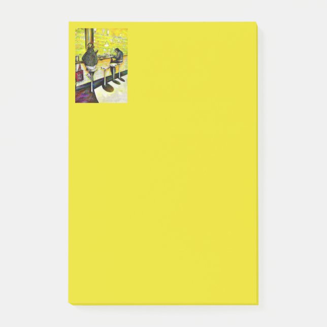 Ein freier Tag von Verrücktheit Post-it Klebezettel (Vorderseite)