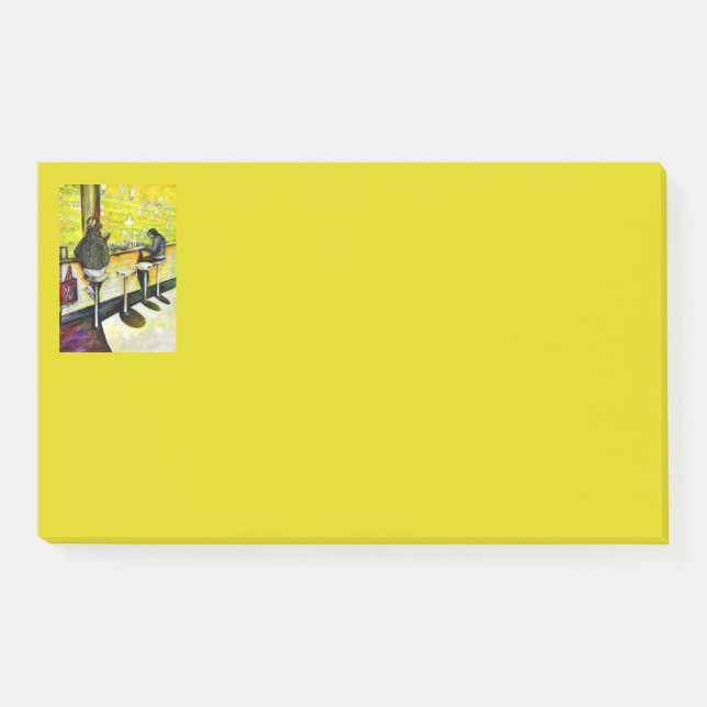 Ein freier Tag von Verrücktheit Post-it Klebezettel (Vorderseite)