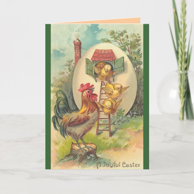 Ein freudiger Ostern Feiertagskarte (Vorderseite)