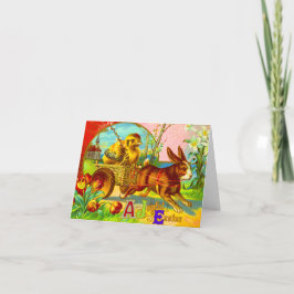 Ein freudiger Ostern Feiertagskarte