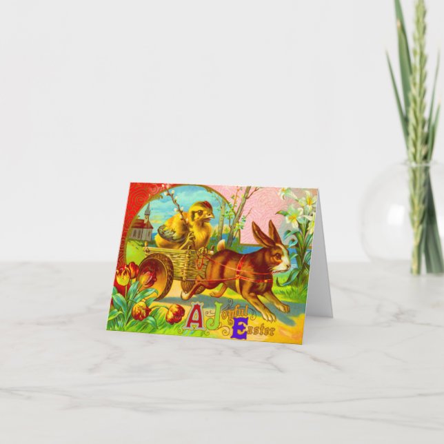 Ein freudiger Ostern Feiertagskarte (Vorderseite)
