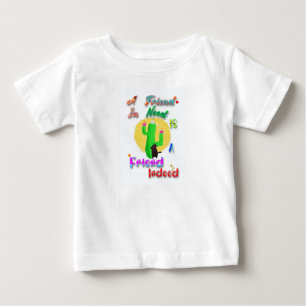 Ein Freund in der Not ist ein Freund in der Tat Baby T-shirt