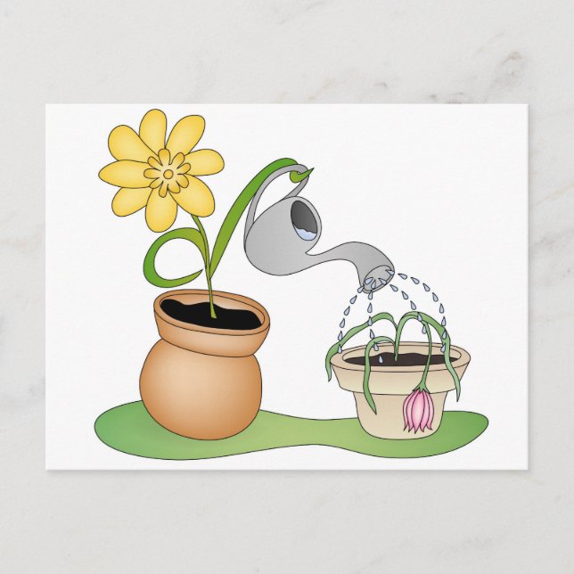 Ein Freund in Not Postkarte (Vorderseite)