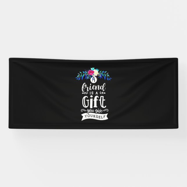 Ein Freund ist ein Geschenk Banner (Horizontal)