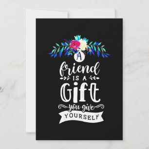 Ein Freund Ist Ein Geschenk Einladung