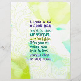 Ein Freund ist wie eine gute Bra