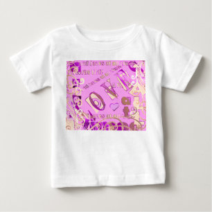 Ein Freund liebt zu jeder Zeit - individuell Baby T-shirt