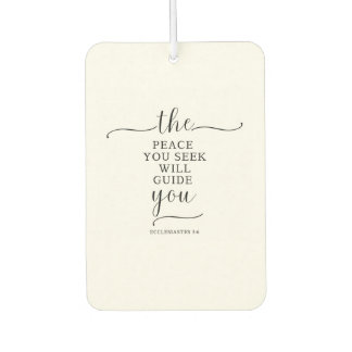 Ein Friedlicher Nachrichtenkraftwagen Autolufterfrischer