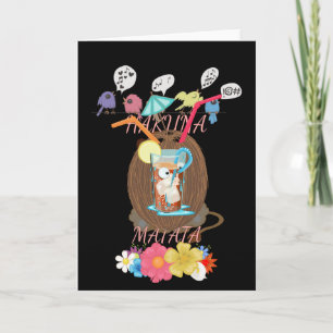 Ein Friedliches Königreich: Der Friedliche Augenbl Feiertagskarte