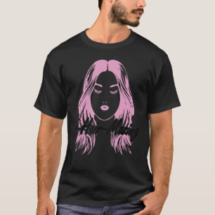 Ein Friseur für die Haare, ein künstlerischer Fris T-Shirt