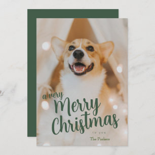 Ein frohe Weihnachten für dich mit Foto