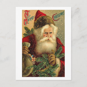 Ein Frohe Weihnachten Vintage Santa