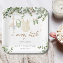 Ein froher Klein | Boho Girl Winter Baby Shower