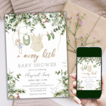 Ein froher Klein | Boho Winter Baby Dusche