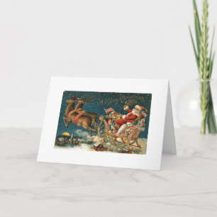 Ein froher Weihnachten Vintager Weihnachten
