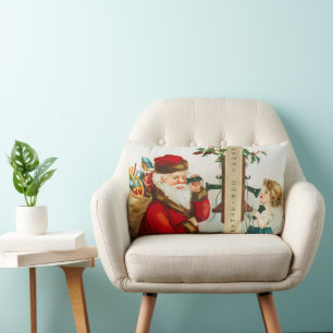 Ein froher Weihnachtsmann von Ellen Clapsaddle Lendenkissen