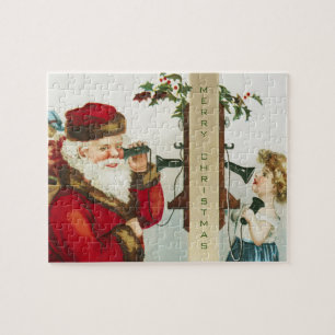 Ein froher Weihnachtsmann von Ellen Clapsaddle Puzzle